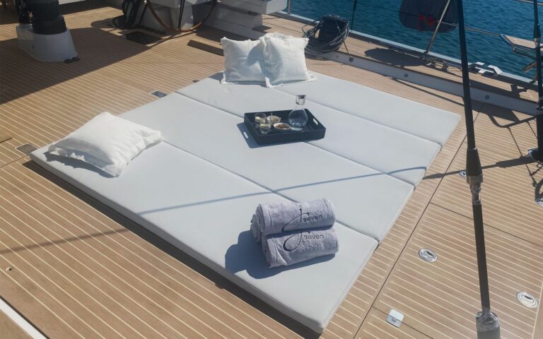 Sunbathing On Deck