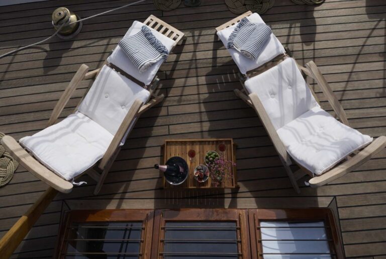 Ariel View Of Sun Chairs