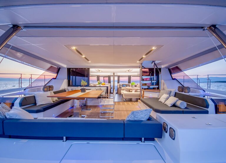 Cockpit - View Into The Main Salon