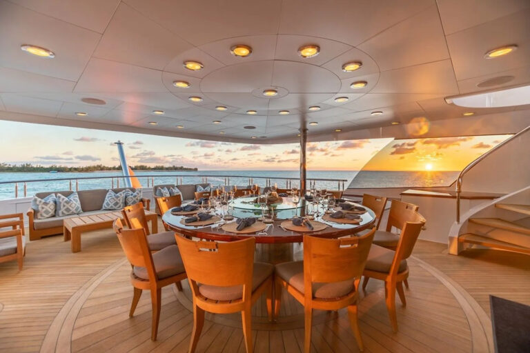 Dining On Bridge Deck
