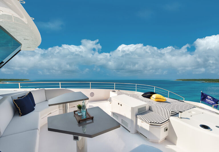 Foredeck Lounge And Sun Pads