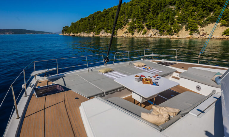 Foredeck View Forward