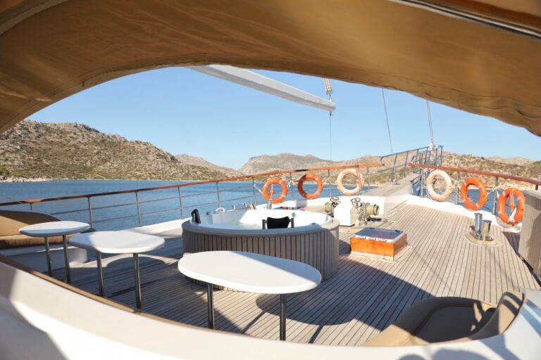 Foredeck View Forward