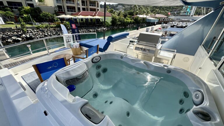 Jacuzzi On Main Deck