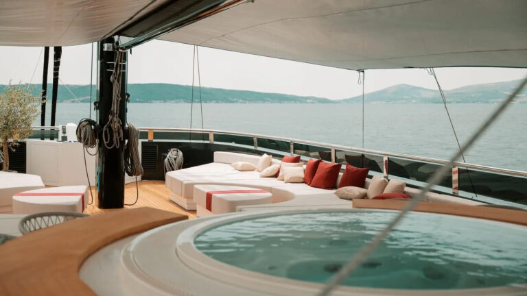 Jacuzzi On Sun Deck