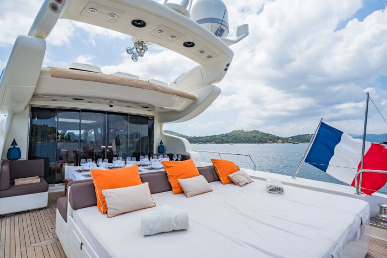 Sun Bed On Main Deck