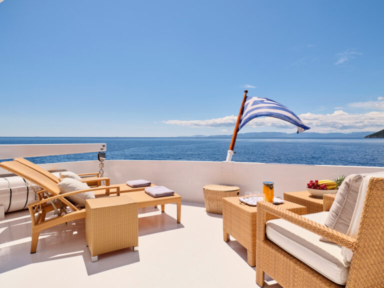 Sun Deck Lounge Area
