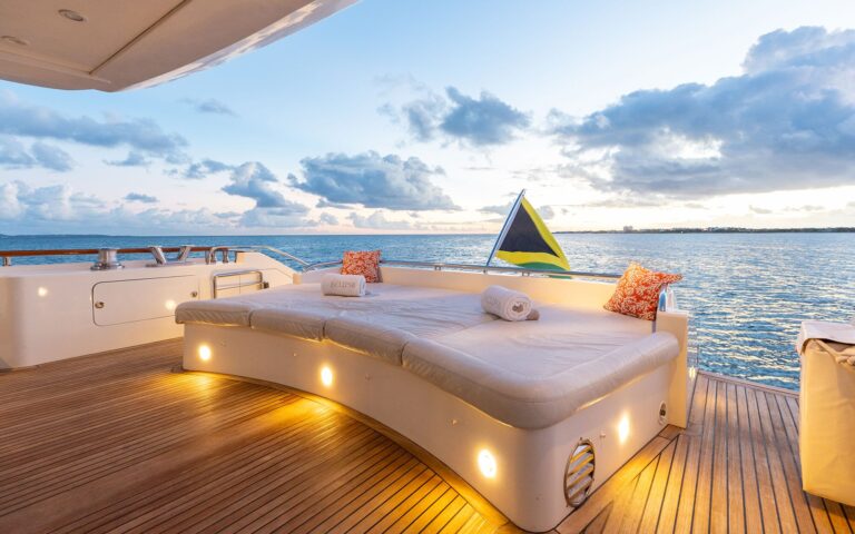 Sun Pads On Main Deck