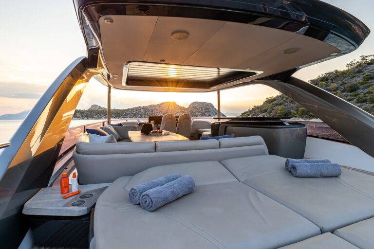 Sun Pads On Sun Deck