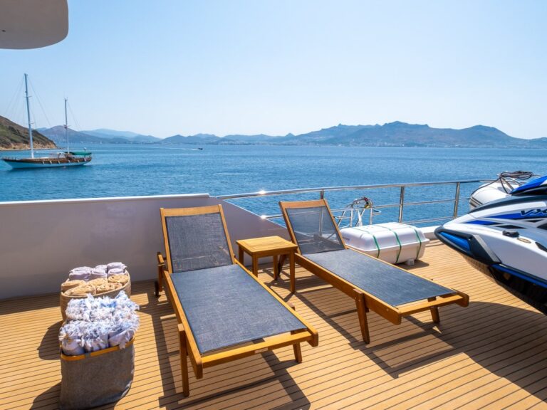 Bridge Deck Sun Beds