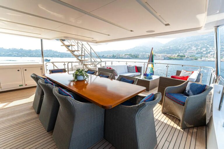 Dining On Bridge Deck