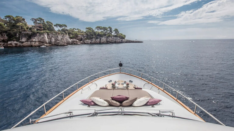 Foredeck View Forward