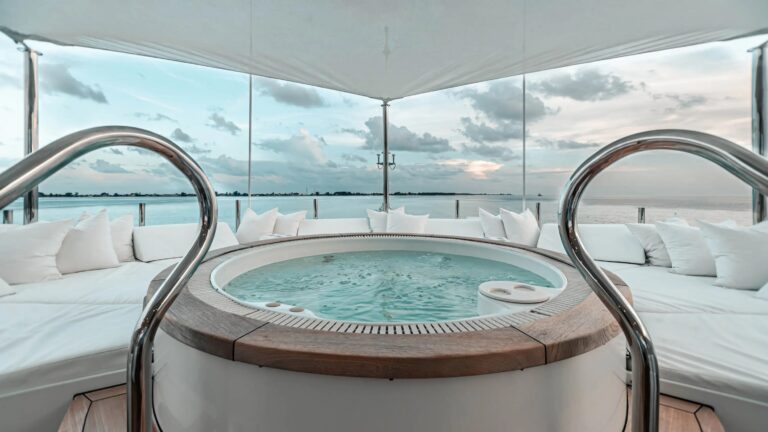 Jacuzzi On Sun Deck