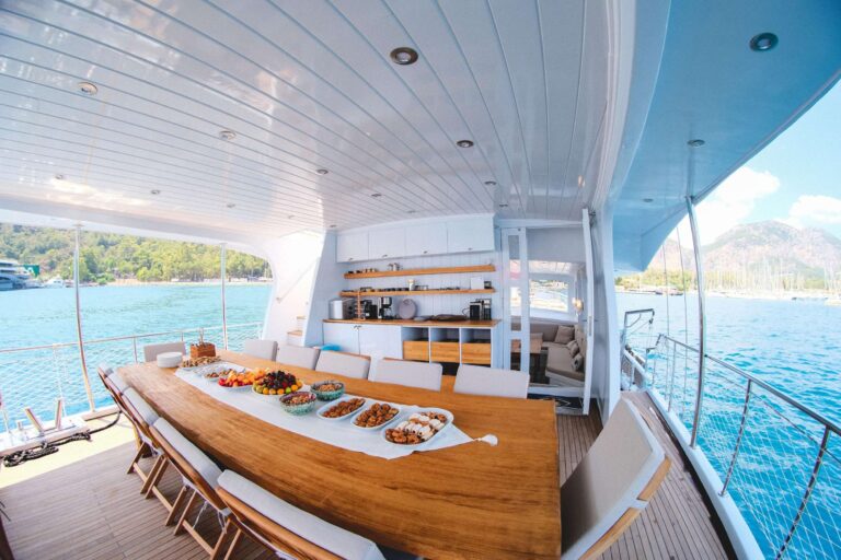 Main Deck Aft View Forward