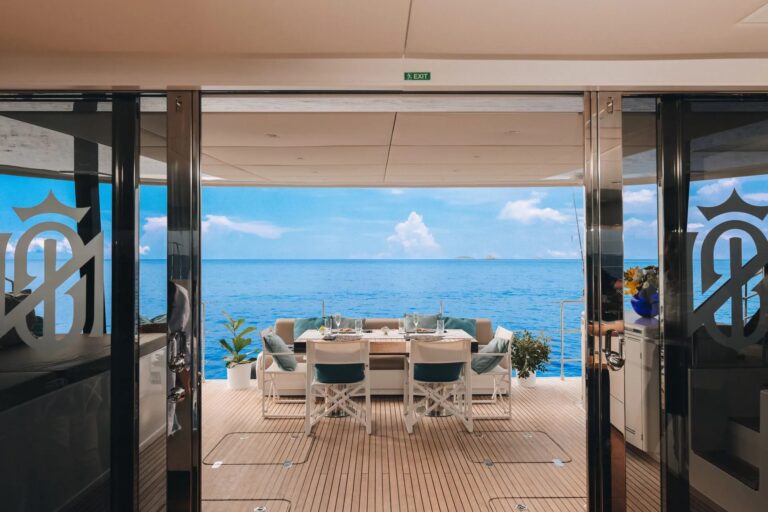 Main Deck Aft View From The Main Salon