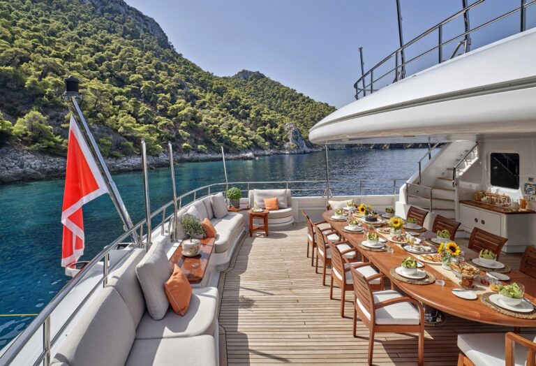 Seating And Dining On Upper Deck