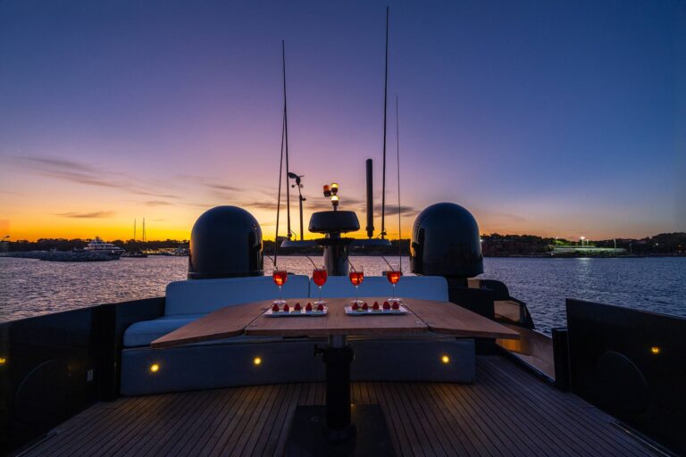 Sun Deck At Dusk