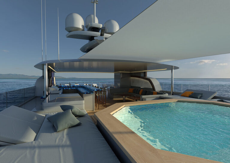 Sun Deck with Jacuzzi