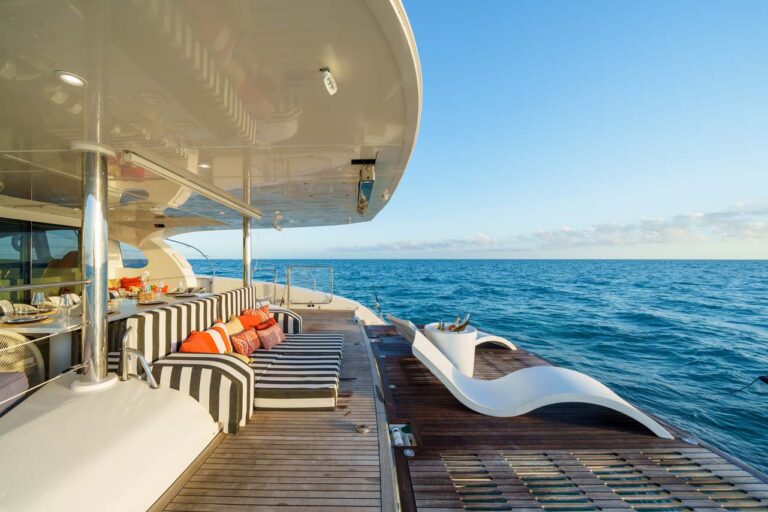 Swim Platform And Loungers