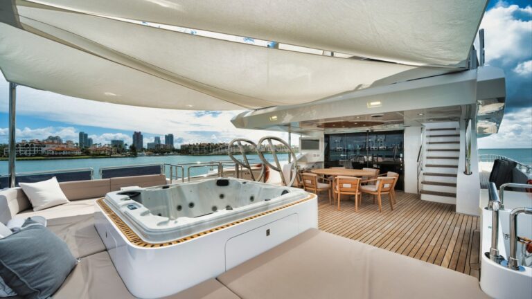 Upper Deck Aft Jacuzzi