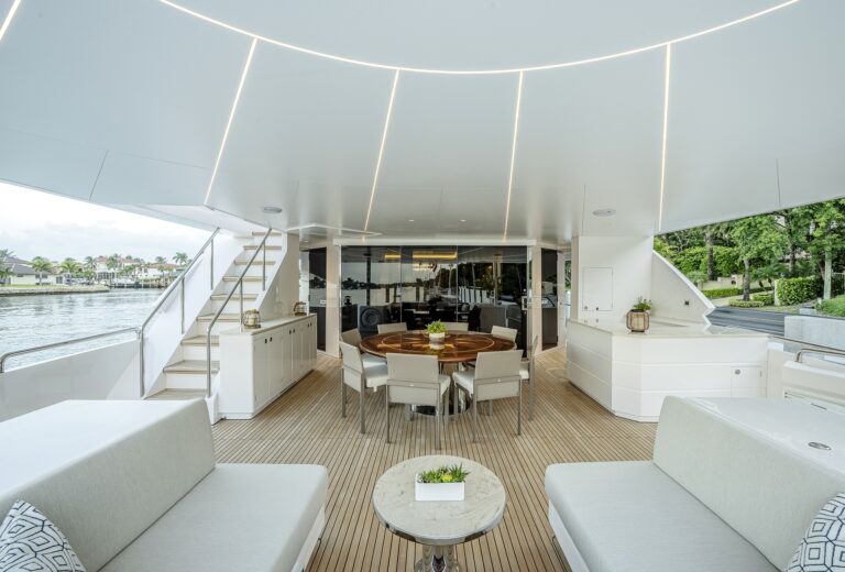 Main Deck Aft View Into Main Salon