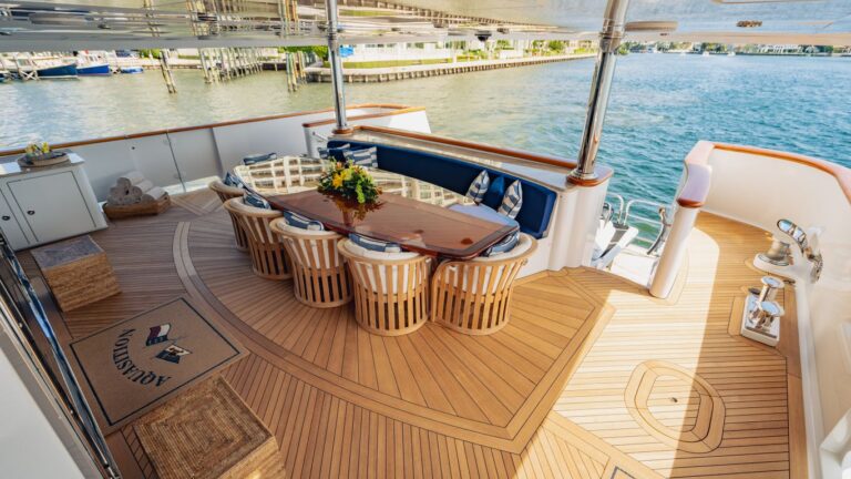 Outdoor Dining On Main Deck