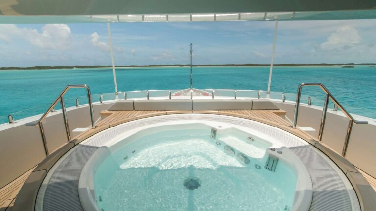 Jacuzzi On Sun Deck