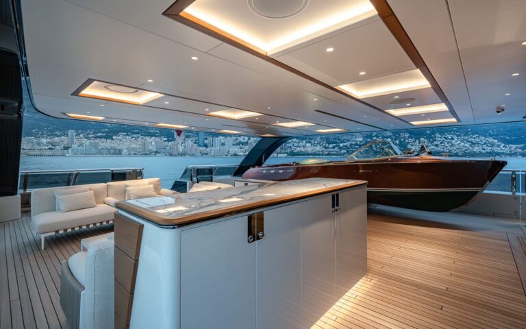 Main Deck Aft With Custom Tender