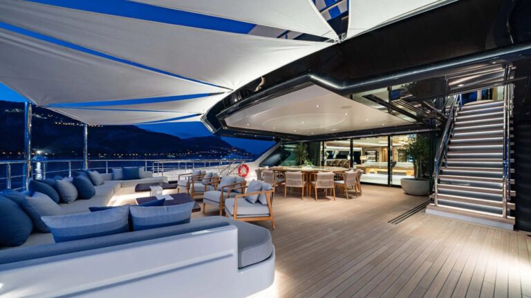Upper Deck At Night