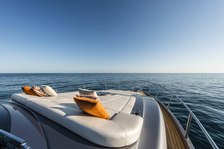 Foredeck Sun Pads View Forward