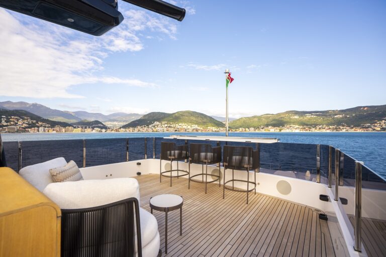 Raised Seating On Sun Deck