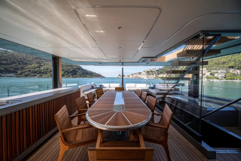 Dining On Bridge Deck