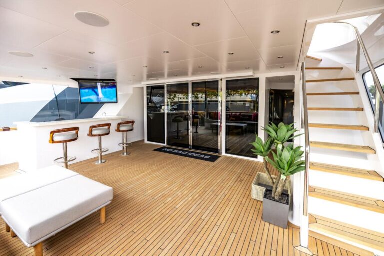 Main Deck Aft Doors To Main Salon