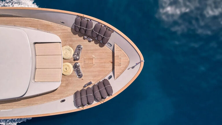 Foredeck Aerial View