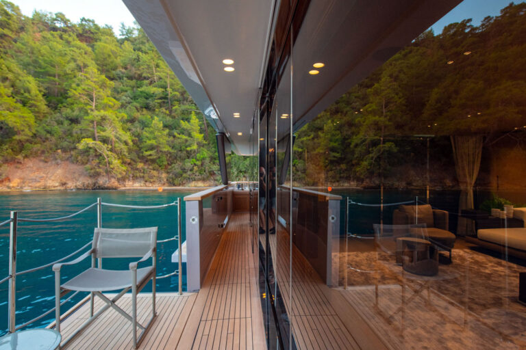 Main Deck Fold Out Balcony