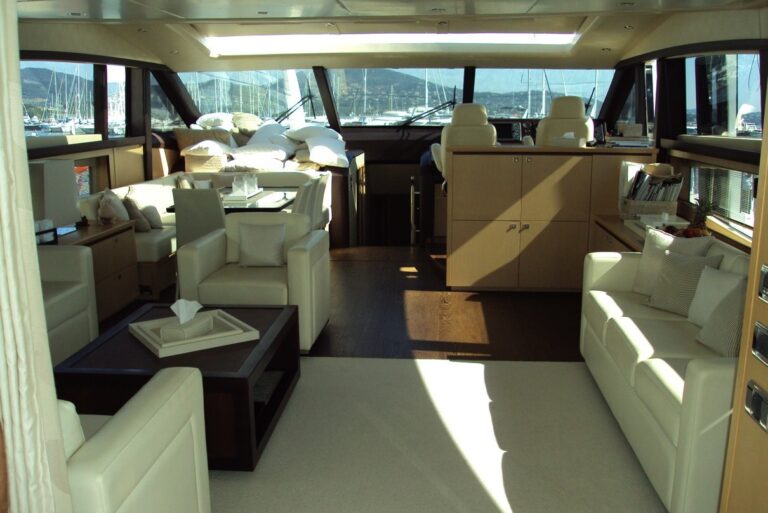Inside Aboard Yacht BAGGIO