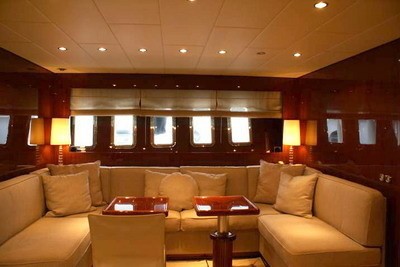 Saloon Aboard Yacht LADY SPLASH
