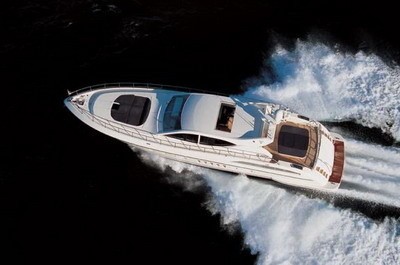 Helicopter Aspect Aboard Yacht LADY SPLASH