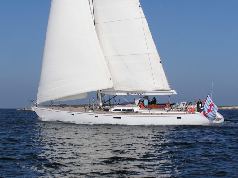 The 25m Yacht DJANGO TOO