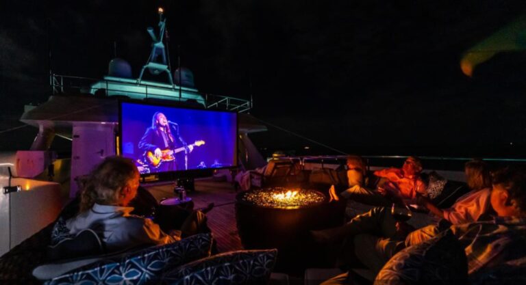 Outdoor Cinema Setup