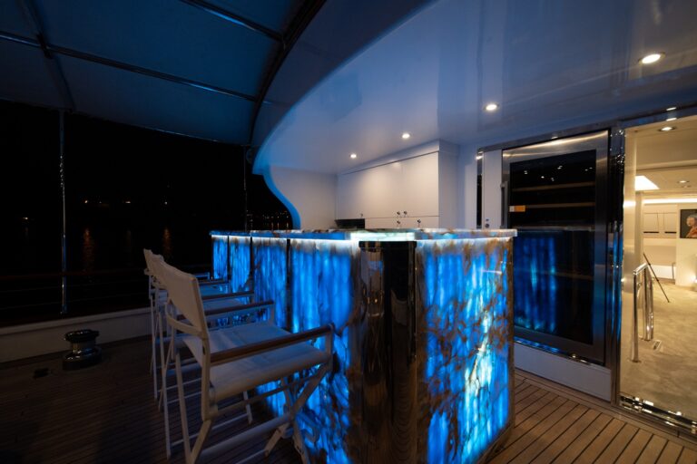 Al Fresco Bar At Night