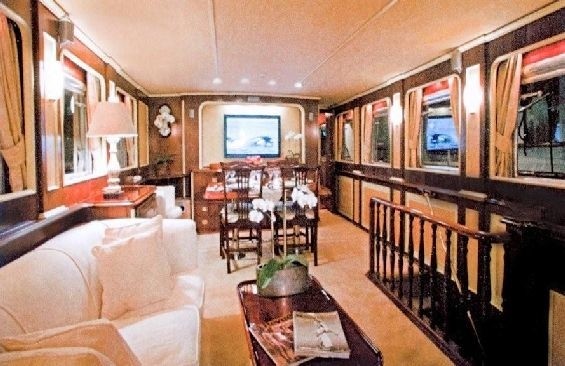 Inside On Board Yacht LAIKA