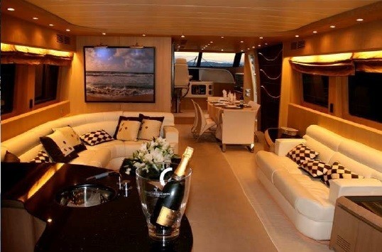 Inside On Board Yacht TEMPTATION DELTA