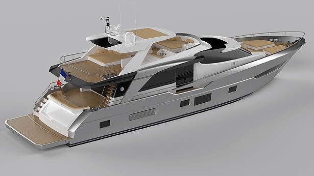 The 27m Yacht OCRAM DOS