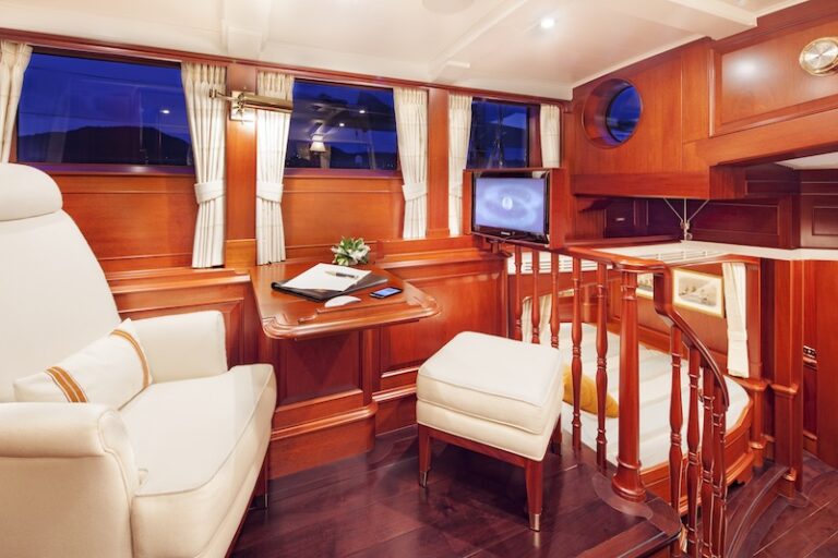 28 Kamaxitha yacht Owners area - Photo by Cory Silken