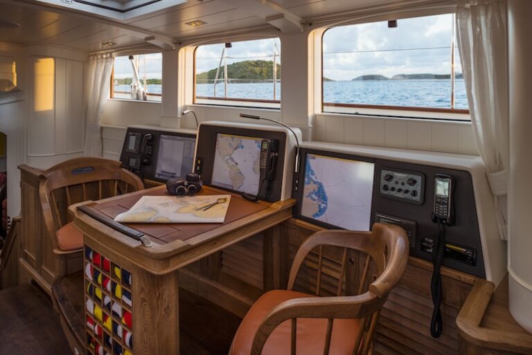 28 Royal Huisman Sailing Yacht Pumula - main deckhouse - Photo by Cory Silken