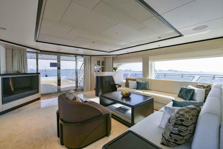 Comfortable sky lounge