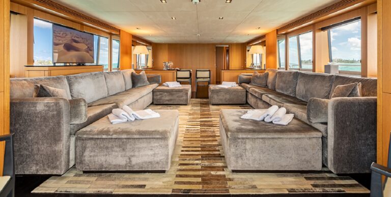 Luxurious main salon