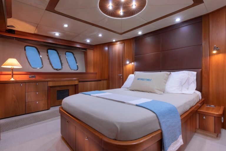 Spacious master suite