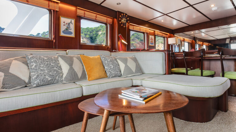 Main salon sofa